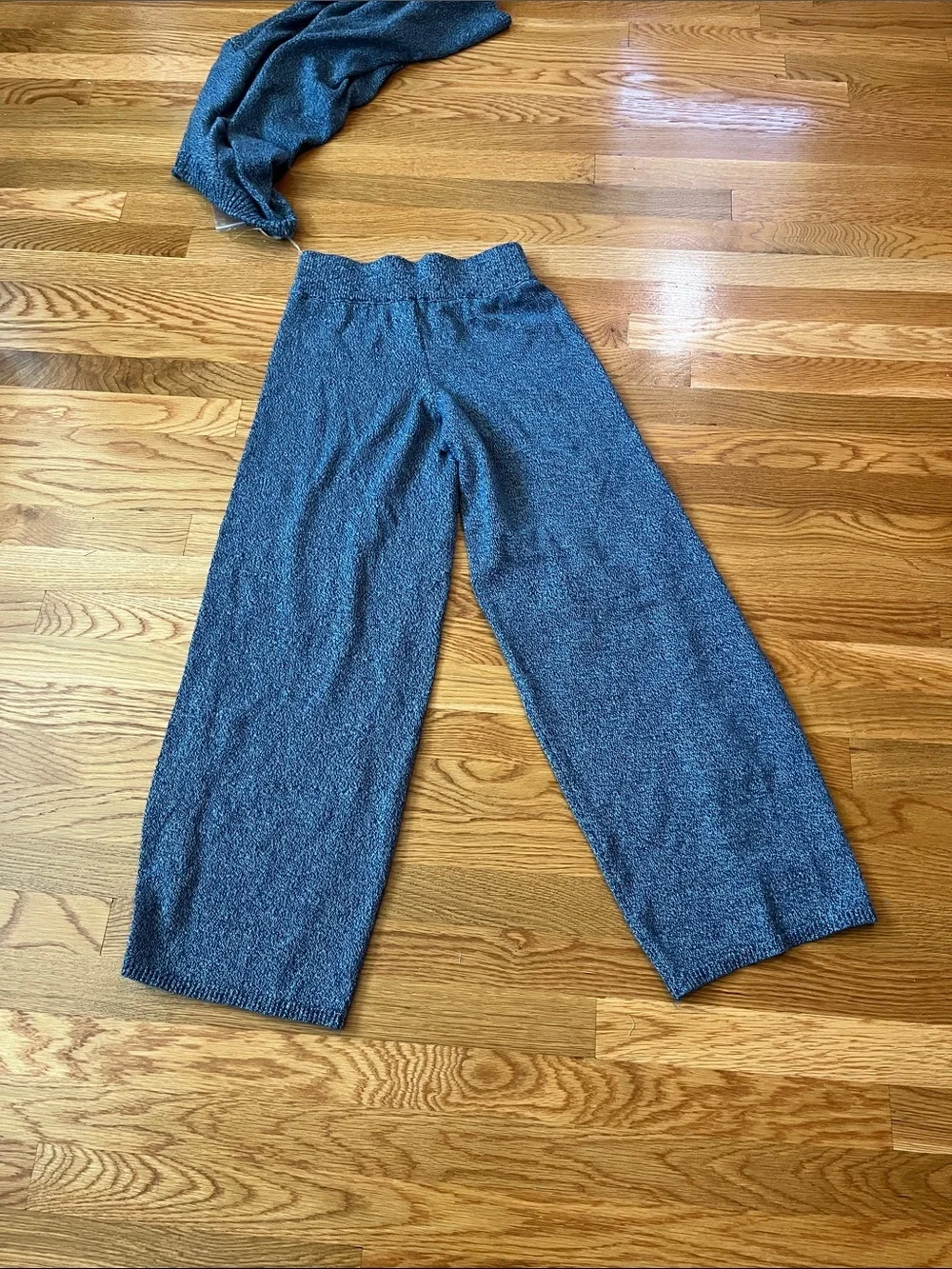 Free People Button Up Sweater Set in Blue Sea Combo Size XS